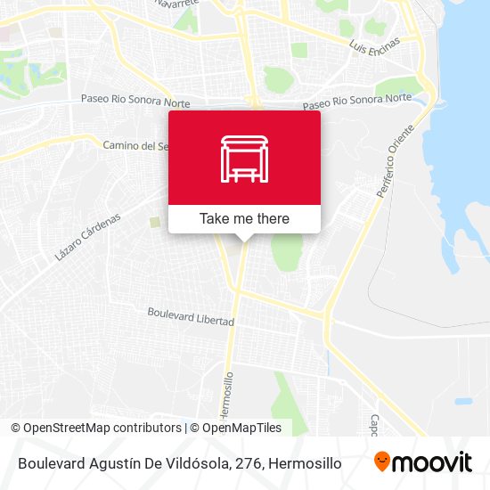 Boulevard Agustín De Vildósola, 276 map