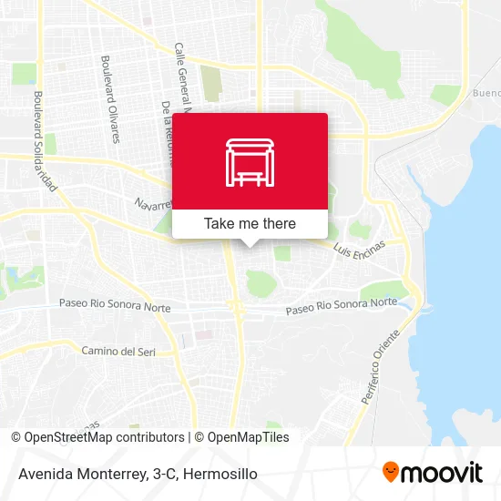 Avenida Monterrey, 3-C map