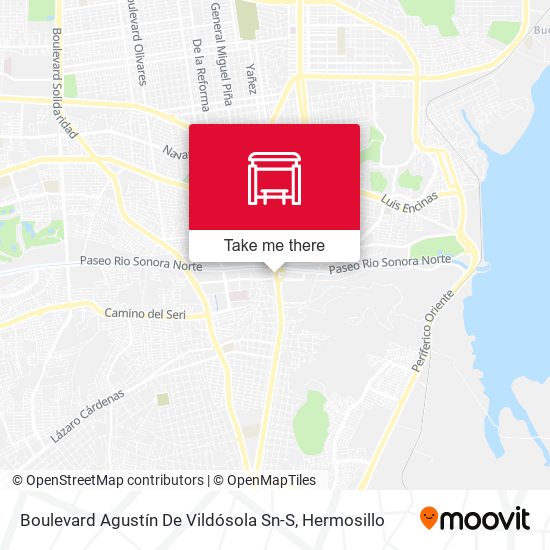Mapa de Boulevard Agustín De Vildósola Sn-S
