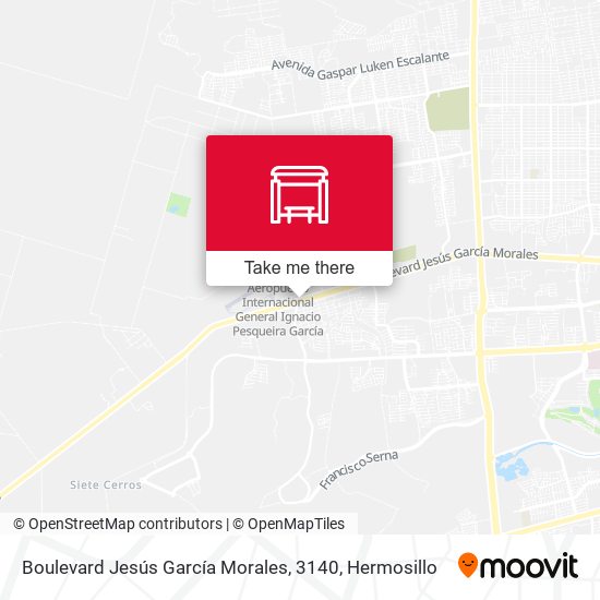 Mapa de Boulevard Jesús García Morales, 3140