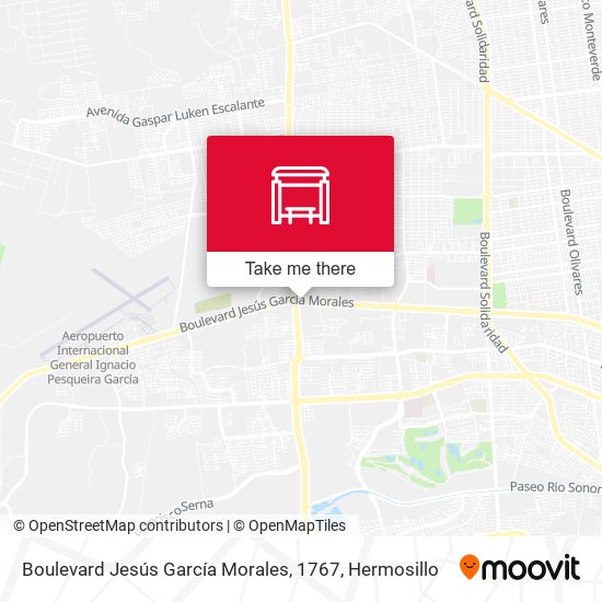 Mapa de Boulevard Jesús García Morales, 1767