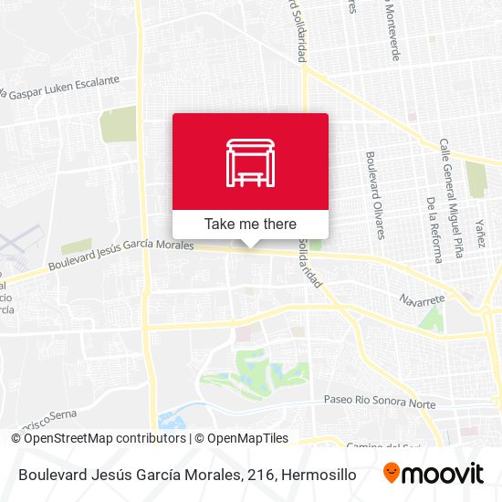 Boulevard Jesús García Morales, 216 map