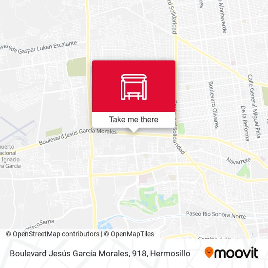 Boulevard Jesús García Morales, 918 map