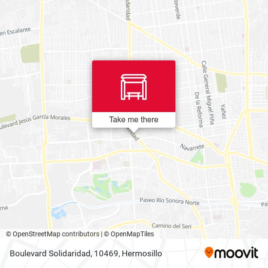 Boulevard Solidaridad, 10469 map