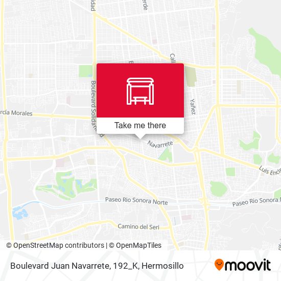 Boulevard Juan Navarrete, 192_K map