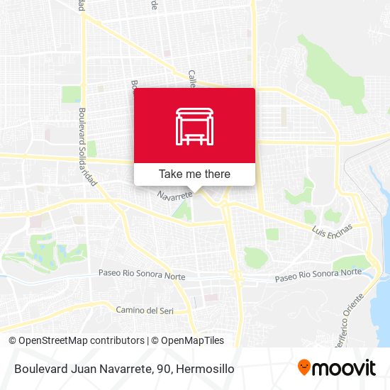 Boulevard Juan Navarrete, 90 map