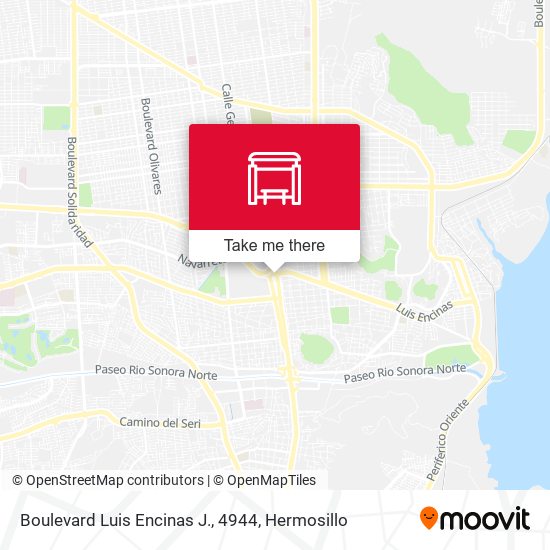 Mapa de Boulevard Luis Encinas J., 4944