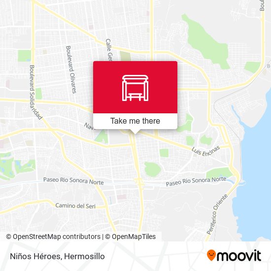 Mapa de Niños Héroes