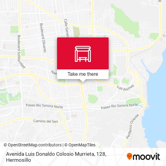Mapa de Avenida Luis Donaldo Colosio Murrieta, 128