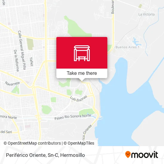 Periférico Oriente, Sn-C map