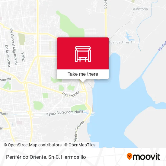 Periférico Oriente, Sn-C map