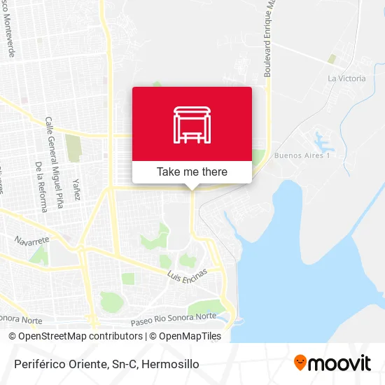 Periférico Oriente, Sn-C map