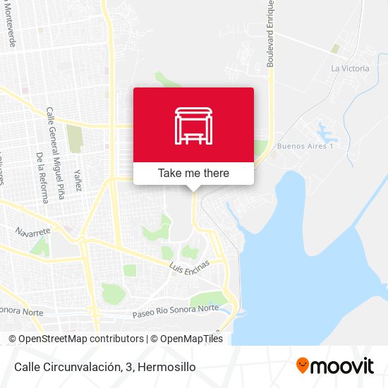 Calle Circunvalación, 3 map