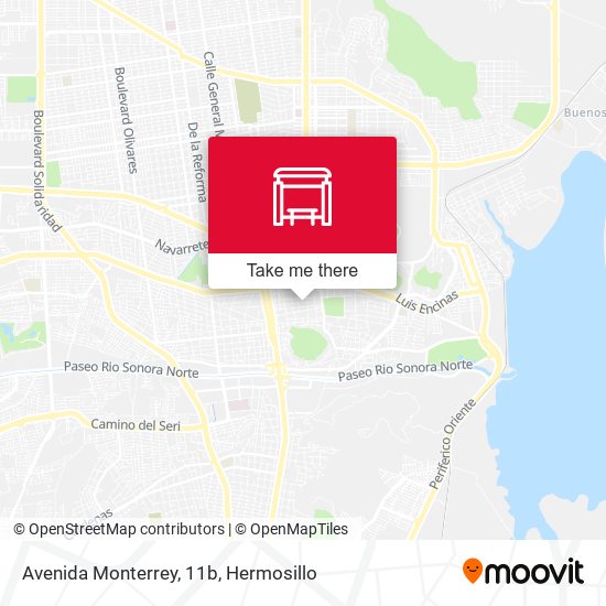 Avenida Monterrey, 11b map