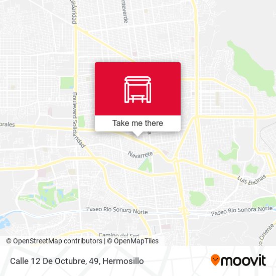 Calle 12 De Octubre, 49 map