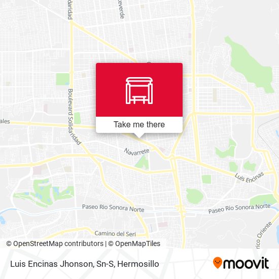 Luis Encinas Jhonson, Sn-S map