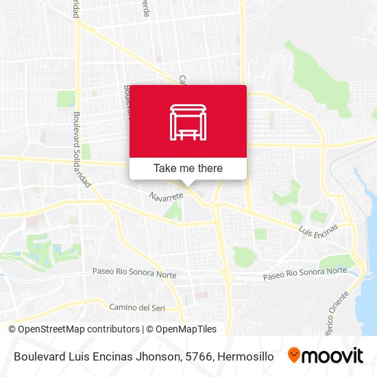 Boulevard Luis Encinas Jhonson, 5766 map