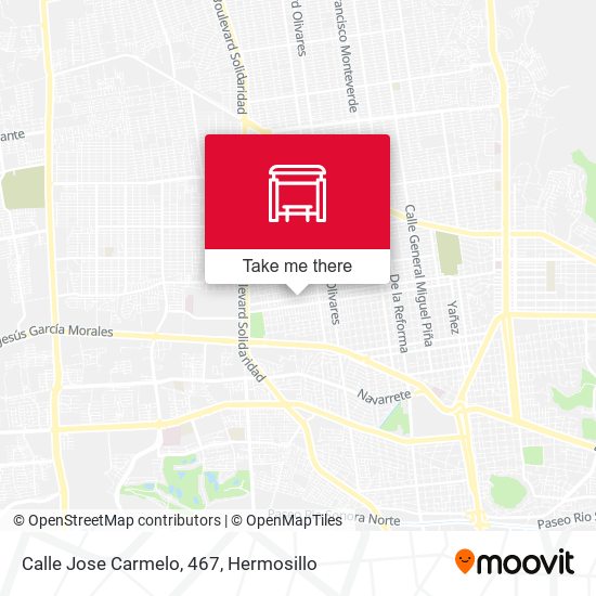 Calle Jose Carmelo, 467 map