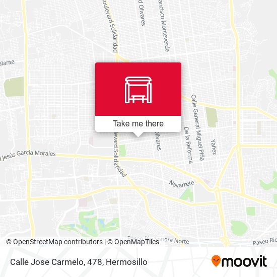 Calle Jose Carmelo, 478 map