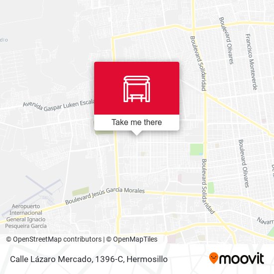 Calle Lázaro Mercado, 1396-C map