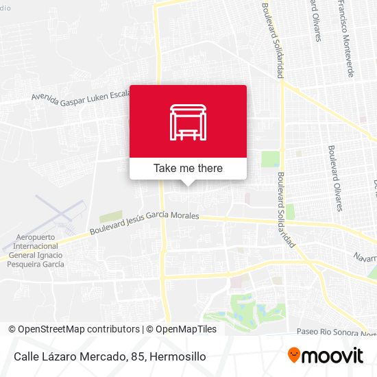 Calle Lázaro Mercado, 85 map