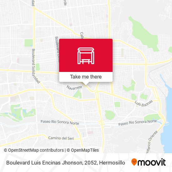 Mapa de Boulevard Luis Encinas Jhonson, 2052