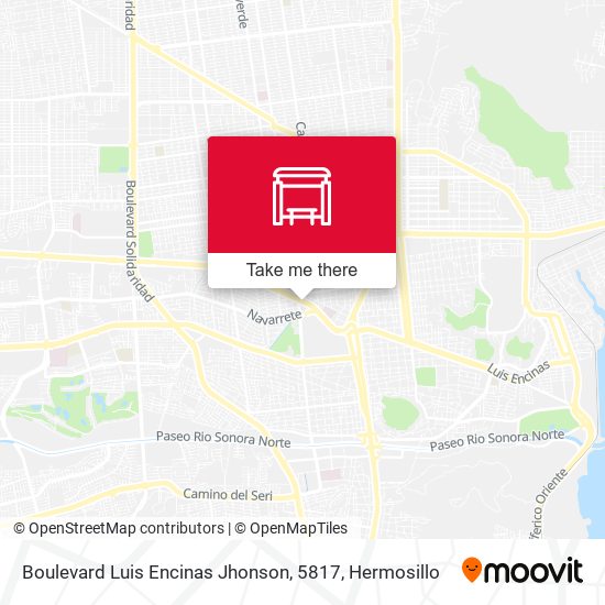 Boulevard Luis Encinas Jhonson, 5817 map