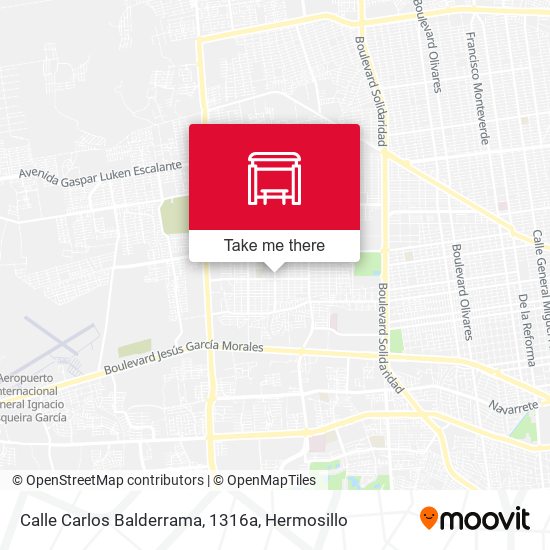 Calle Carlos Balderrama, 1316a map