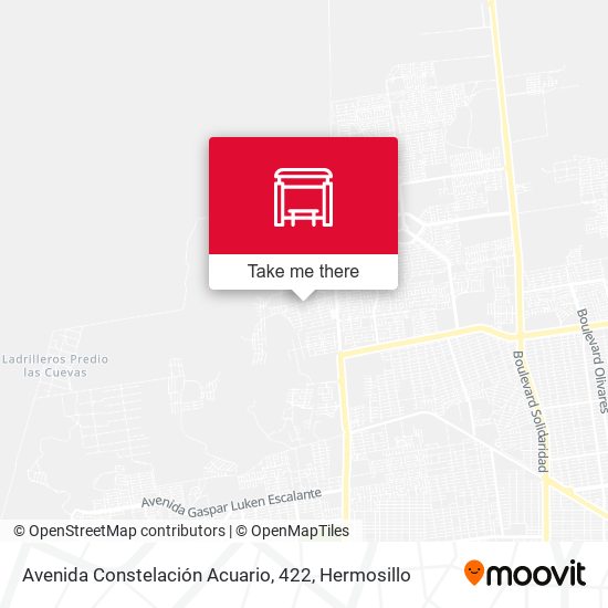 Avenida Constelación Acuario, 422 map