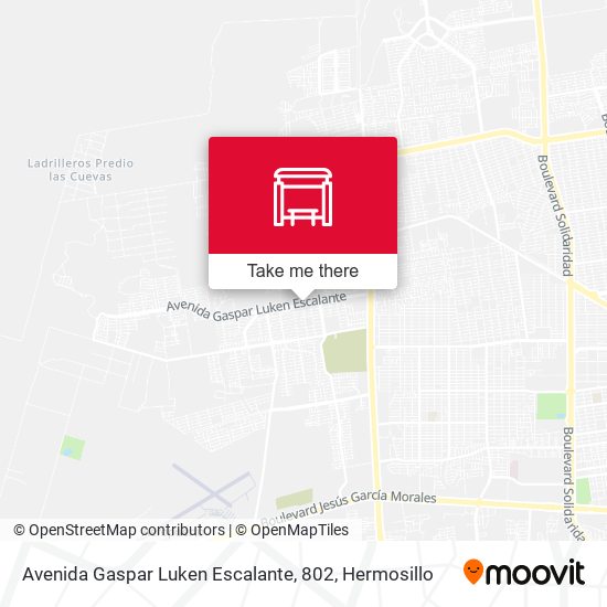 Mapa de Avenida Gaspar Luken Escalante, 802