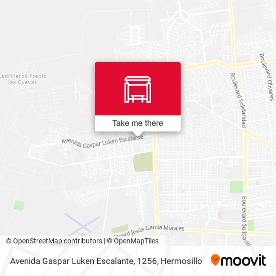 Avenida Gaspar Luken Escalante, 1256 map