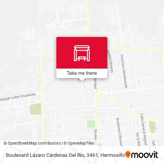 Boulevard Lázaro Cárdenas Del Río, 3461 map