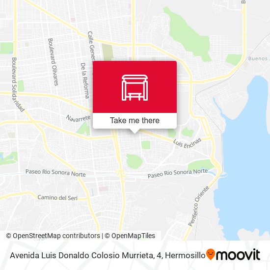 Avenida Luis Donaldo Colosio Murrieta, 4 map