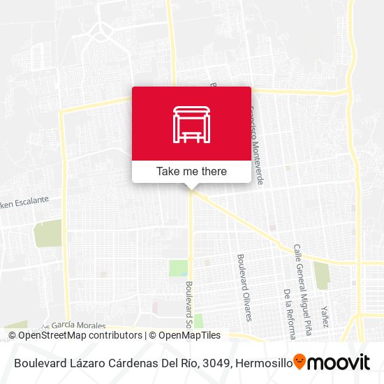 Mapa de Boulevard Lázaro Cárdenas Del Río, 3049