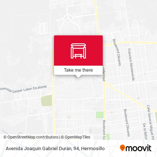 Avenida Joaquín Gabriel Durán, 94 map