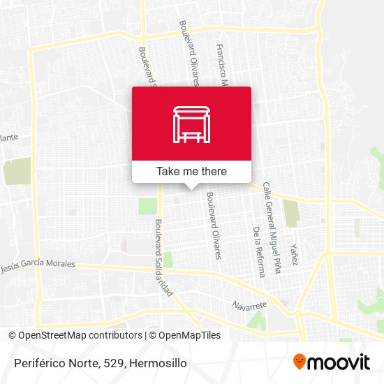 Periférico Norte, 529 map