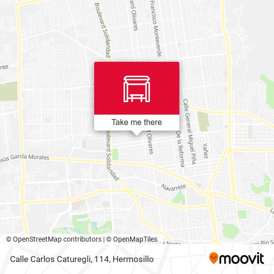 Calle Carlos Caturegli, 114 map