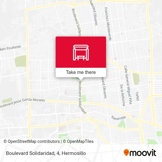 Boulevard Solidaridad, 4 map