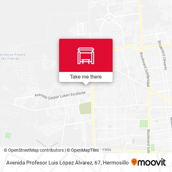 Avenida Profesor Luis López Álvarez, 67 map