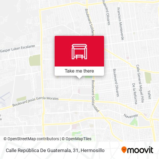 Calle República De Guatemala, 31 map