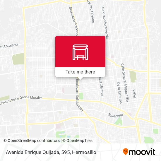 Avenida Enrique Quijada, 595 map