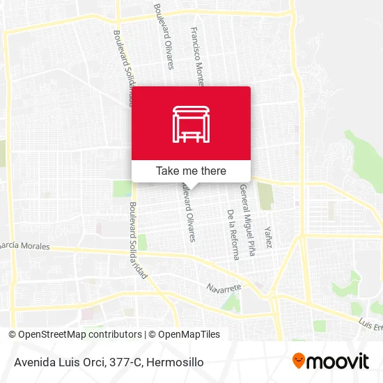 Avenida Luis Orci, 377-C map
