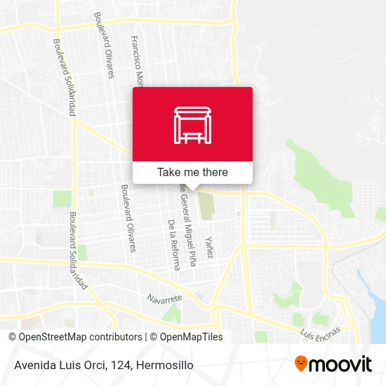 Avenida Luis Orci, 124 map