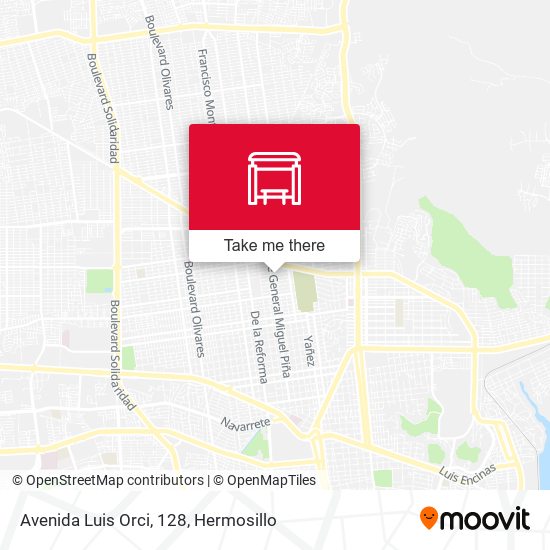 Avenida Luis Orci, 128 map