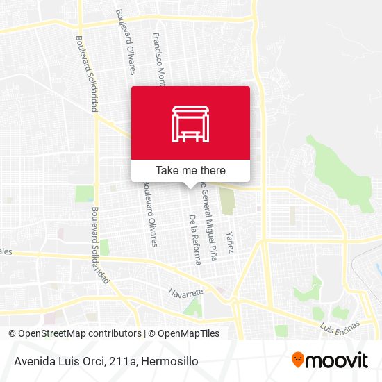 Avenida Luis Orci, 211a map