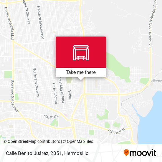 Calle Benito Juárez, 2051 map