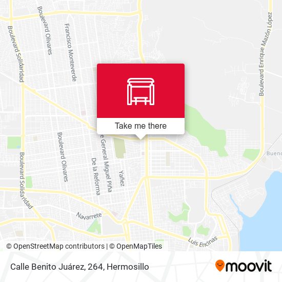 Calle Benito Juárez, 264 map
