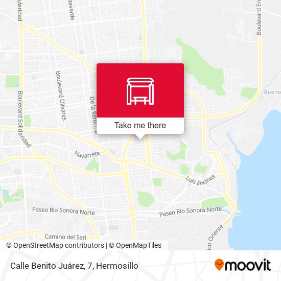 Calle Benito Juárez, 7 map