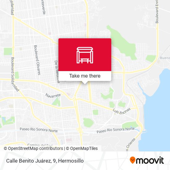 Calle Benito Juárez, 9 map