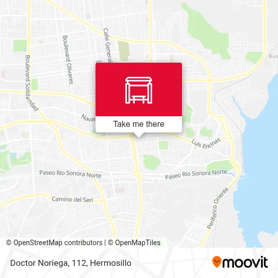 Doctor Noriega, 112 map
